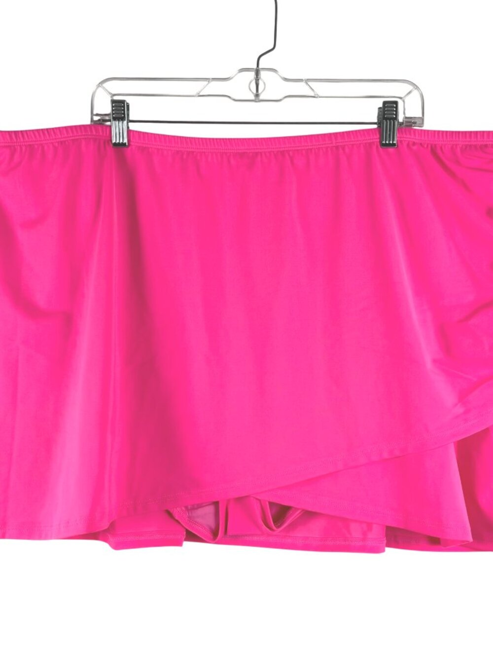 Cacique Swim Skirt Bottom Size 28 Pink Solid Barbiecore Beach NWT SW-2150